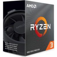 AMD Ryzen 3 4100 Wraith Spire Cooler BOX (4C/8T,3.8GHz,6MB,65...