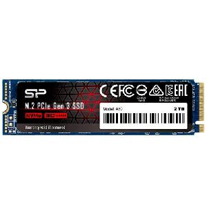 シリコンパワー SSD 2TB 3D TLC NAND M.2 2280 PCIe3.0x4 NVMe1.3...