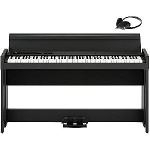 KORG コルグ 電子ピアノ 88鍵盤 C1 Air BK ブラック 黒 温かみを...