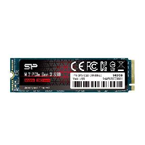 シリコンパワー SSD 512GB 3D NAND M.2 2280 PCIe3.0x4 NVMe1.3 P...