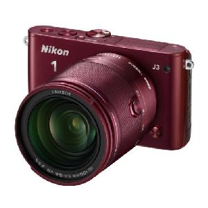 Nikon 1 J3 小型10倍ズームキット N1J310ZK レッド