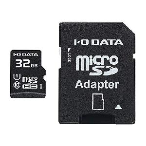 アイ・オー・データ microSDカード 32GB UHS-I(スピードクラス1)/...
