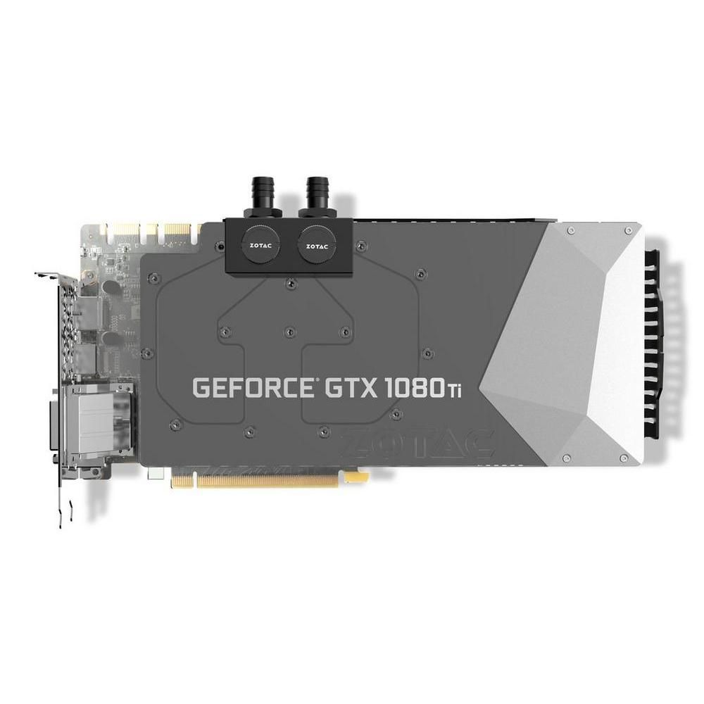 GeForce GTX 1080 Ti ArcticStorm ZT-P10810E-30Pの正面