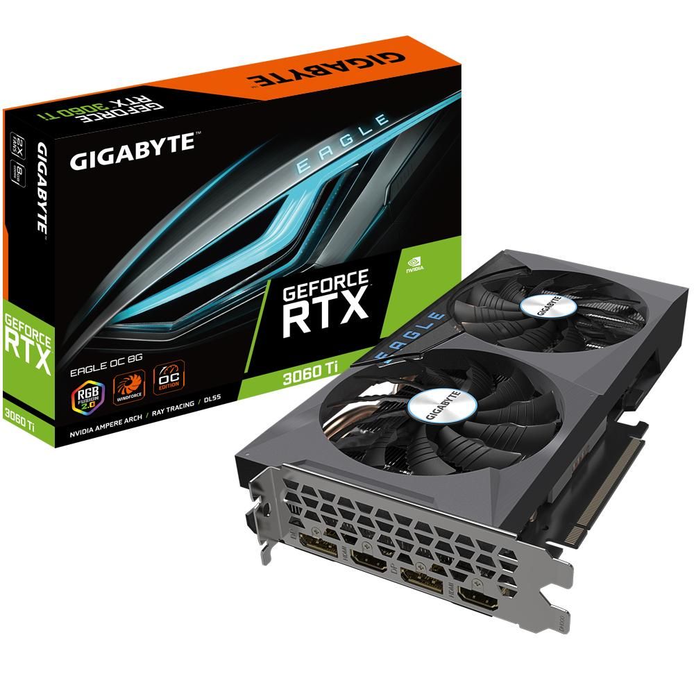 GeForce RTX 3060 Ti EAGLE OC 8G rev.2.0 [GV-N306TEAGLE OC-8GD]