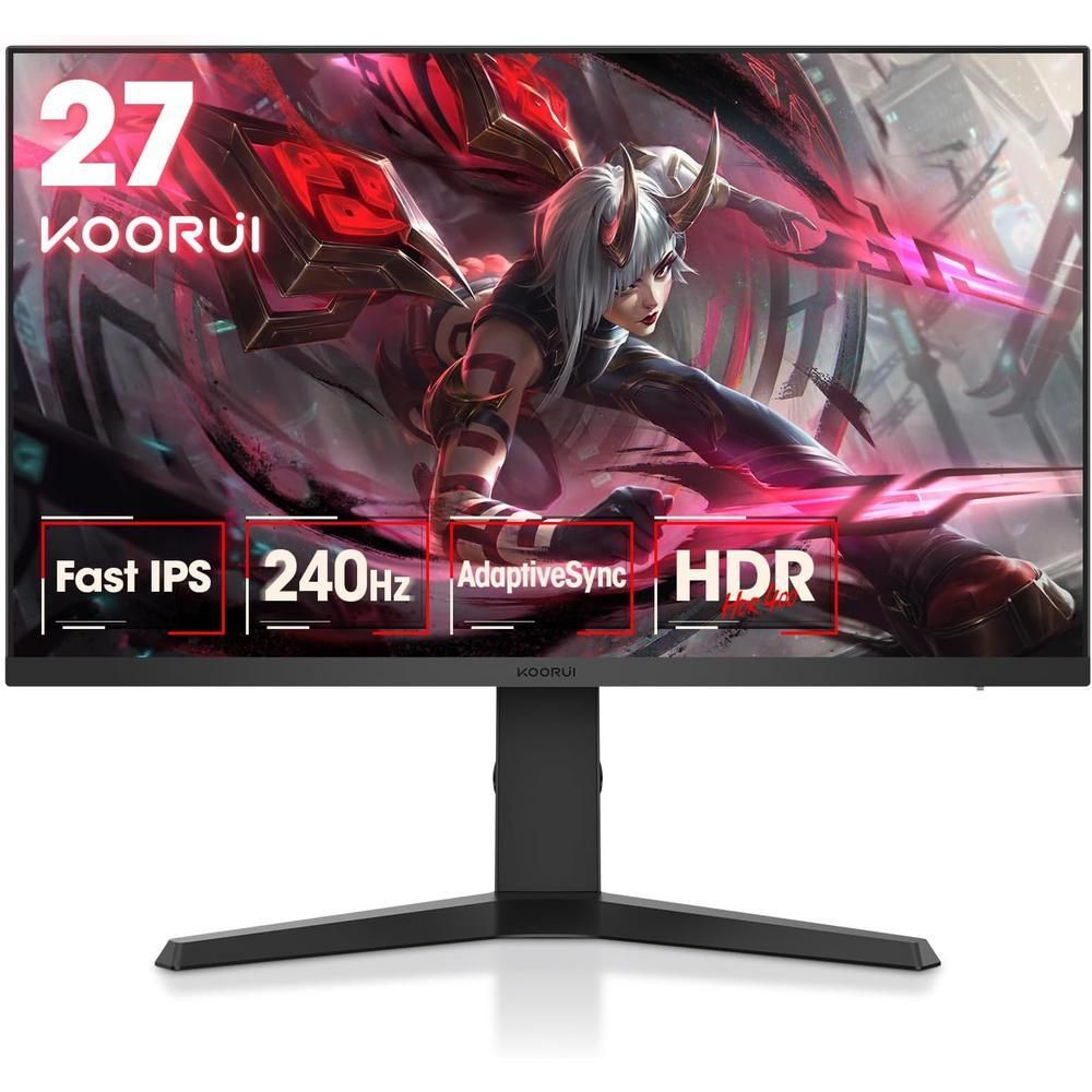 ペア KOORUI ゲーミングモニター 23.8型 1080P 165Hz | erational.com