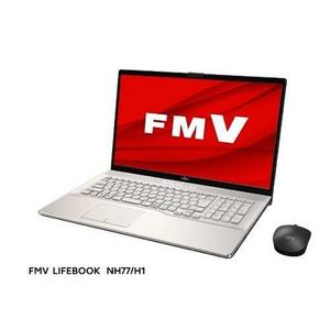 FMV LIFEBOOK NH77/H1 FMVN77H1G シャンパンゴールド
