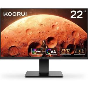 KOORUI モニター 21.45インチ ゲーミングモニター FHD 1080P/フルHD ...
